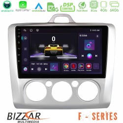 Bizzar F Series 8Core Android14 4+64GB Ford Focus Manual AC Navigation Multimedia Tablet 9" Με Carplay & Android Auto Bizzar F Series 8Core Android14 4+64GB Ford Focus Manual AC Navigation Multimedia Tablet 9" Με Carplay & Android Auto
