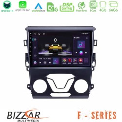 Bizzar F Series 8Core Android14 4+64GB  Ford Mondeo 2014-2017 Navigation Multimedia Tablet 9" Με Carplay & Android Auto