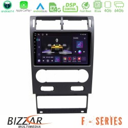 Bizzar F Series 8Core Android14 4+64GB  Ford Mondeo 2004-2007 Navigation Multimedia Tablet 9" Με Carplay & Android Auto