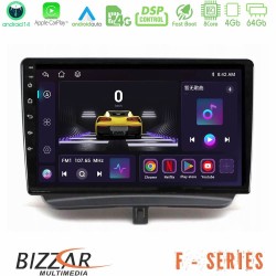 Bizzar F Series 8Core Android14 4+64GB Ford Courier 2015-2023 Navigation Multimedia Tablet 9" Με Carplay & Android Auto Bizzar F Series 8Core Android14 4+64GB Ford Courier 2015-2023 Navigation Multimedia Tablet 9" Με Carplay & Android Auto