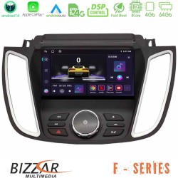Bizzar F Series 8Core Android14 4+64GB Ford Kuga/C-Max 2013-2019 Navigation Multimedia Tablet 9" Με Carplay & Android Auto Bizzar F Series 8Core Android14 4+64GB Ford Kuga/C-Max 2013-2019 Navigation Multimedia Tablet 9" Με Carplay & Android Auto