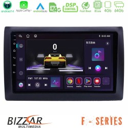 Bizzar F Series 8Core Android14 4+64GB Fiat Stilo Navigation Multimedia Tablet 9" Με Carplay & Android Auto Bizzar F Series 8Core Android14 4+64GB Fiat Stilo Navigation Multimedia Tablet 9" Με Carplay & Android Auto