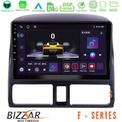 Bizzar F Series 8Core Android14 4+64GB  Honda CRV 2002-2006 Navigation Multimedia Tablet 9" Με Carplay & Android Auto