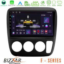 Bizzar F Series 8Core Android14 4+64GB  Honda CRV 1997-2001 Navigation Multimedia Tablet 9" Με Carplay & Android Auto
