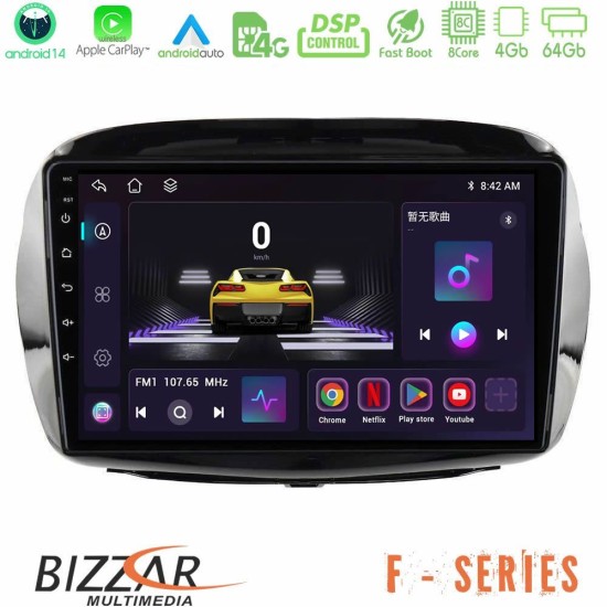 Bizzar F Series 8Core Android14 4+64GB Honda FR-V 2004-2009 Navigation Multimedia Tablet 10" Με Carplay & Android Auto Bizzar F Series 8Core Android14 4+64GB Honda FR-V 2004-2009 Navigation Multimedia Tablet 10" Με Carplay & Android Auto