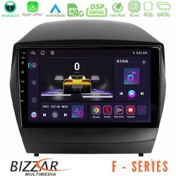 Bizzar F Series 8Core Android14 4+64GB  Hyundai IX35 Auto A/C Navigation Multimedia Tablet 9" Με Carplay & Android Auto