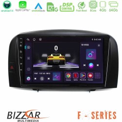 Bizzar F Series 8Core Android14 4+64GB Hyundai Sonata 2005-2009 Navigation Multimedia Tablet 10" Με Carplay & Android Auto