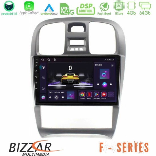 Bizzar F Series 8Core Android14 4+64GB Hyundai Sonata 2001-2005 Navigation Multimedia Tablet 9" Με Carplay & Android Auto Bizzar F Series 8Core Android14 4+64GB Hyundai Sonata 2001-2005 Navigation Multimedia Tablet 9" Με Carplay & Android Auto