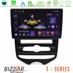 Bizzar F Series 8Core Android14 4+64GB Hyundai ix20 2010-2020 (MANUAL A/C) Navigation Multimedia Tablet 10" Με Carplay & Android Auto