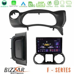 Bizzar F Series 8Core Android14 4+64GB  Jeep Wrangler 2014-2017 Navigation Multimedia Tablet 10" Με Carplay & Android Auto