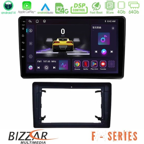 Bizzar F Series 8Core Android14 4+64GB Chrysler / Dodge / Jeep Navigation Multimedia Tablet 10" Με Carplay & Android Auto Bizzar F Series 8Core Android14 4+64GB Chrysler / Dodge / Jeep Navigation Multimedia Tablet 10" Με Carplay & Android Auto