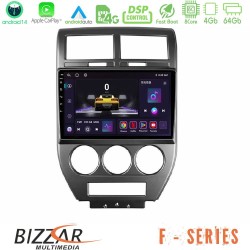 Bizzar F Series 8Core Android14 4+64GB  Jeep Compass/Patriot 2007-2008 Navigation Multimedia Tablet 10" Με Carplay & Android Auto