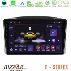 Bizzar F Series 8Core Android14 4+64GB  Jeep Grand Cherokee 2005-2007 Navigation Multimedia Tablet 10" Με Carplay & Android Auto Με Carplay & Android Auto
