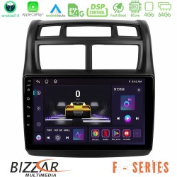 Bizzar F Series 8Core Android14 4+64GB  Kia Sportage 2008-2011 Navigation Multimedia Tablet 9" Με Carplay & Android Auto