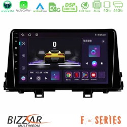 Bizzar F Series 8Core Android14 4+64GB  Kia Picanto 2017-2021 Navigation Multimedia Tablet 9" Με Carplay & Android Auto