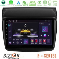 Bizzar F Series 8Core Android14 4+64GB Mitsubishi L200 Navigation Multimedia Tablet 9" Με Carplay & Android Auto Bizzar F Series 8Core Android14 4+64GB Mitsubishi L200 Navigation Multimedia Tablet 9" Με Carplay & Android Auto