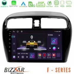 Bizzar F Series 8Core Android14 4+64GB  Mitsubishi Space Star 2013-2016 Navigation Multimedia Tablet 9" Με Carplay & Android Auto