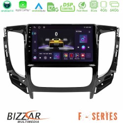 Bizzar F Series 8Core Android14 4+64GB Mitsubishi L200 2016-> & Fiat Fullback (Auto A/C) Navigation Multimedia Tablet 9" Με Carplay & Android Auto Bizzar F Series 8Core Android14 4+64GB Mitsubishi L200 2016-> & Fiat Fullback (Auto A/C) Navigation Multimedia Tablet 9" Με Carplay & Android Auto