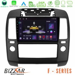Bizzar F Series 8Core Android14 4+64GB  Nissan Navara Navigation Multimedia Tablet 9" Με Carplay & Android Auto