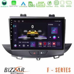 Bizzar F Series 8Core Android14 4+64GB Opel Grandland/Crossland X Navigation Multimedia Tablet 9" Με Carplay & Android Auto
