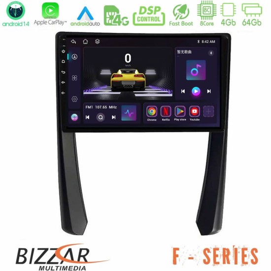 Bizzar F Series 8Core Android14 4+64GB Porsche 911/Cayman/Boxster Navigation Multimedia Tablet 9" Με Carplay & Android Auto Bizzar F Series 8Core Android14 4+64GB Porsche 911/Cayman/Boxster Navigation Multimedia Tablet 9" Με Carplay & Android Auto