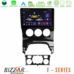 Bizzar F Series 8Core Android14 4+64GB  Peugeot 3008 AUTO A/C Navigation Multimedia Tablet 9" Με Carplay & Android Auto