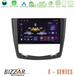 Bizzar F Series 8Core Android14 4+64GB  Renault Kadjar Navigation Multimedia Tablet 9" Με Carplay & Android Auto