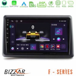 Bizzar F Series 8Core Android14 4+64GB Renault Express 2020-2025 Navigation Multimedia Tablet 9" Με Carplay & Android Auto
