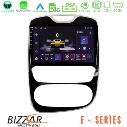 Bizzar F Series 8Core Android14 4+64GB  Renault Clio 2016-2019 Navigation Multimedia Tablet 10" Με Carplay & Android Auto