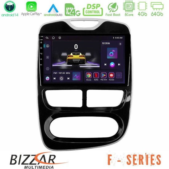 Bizzar F Series 8Core Android14 4+64GB Renault Clio 2012-2016 Navigation Multimedia Tablet 10" Με Carplay & Android Auto Bizzar F Series 8Core Android14 4+64GB Renault Clio 2012-2016 Navigation Multimedia Tablet 10" Με Carplay & Android Auto