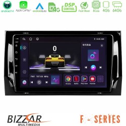 Bizzar F Series 8Core Android14 4+64GB  Skoda Kodiaq 2017-> Navigation Multimedia Tablet 10" Με Carplay & Android Auto