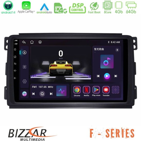 Bizzar F Series 8Core Android14 4+64GB Smart 451 Navigation Multimedia Tablet 9" Με Carplay & Android Auto Bizzar F Series 8Core Android14 4+64GB Smart 451 Navigation Multimedia Tablet 9" Με Carplay & Android Auto