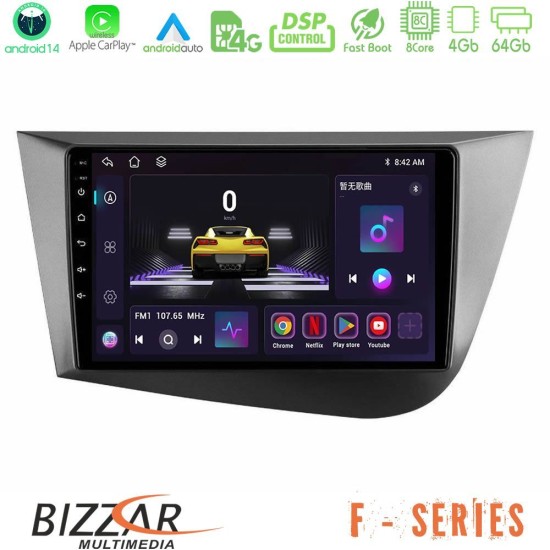Bizzar F Series 8Core Android14 4+64GB Seat Leon Navigation Multimedia Tablet 9" Με Carplay & Android Auto Bizzar F Series 8Core Android14 4+64GB Seat Leon Navigation Multimedia Tablet 9" Με Carplay & Android Auto