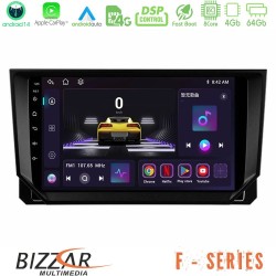 Bizzar F Series 8Core Android14 4+64GB  Seat Arona/Ibiza Navigation Multimedia Tablet 9" Με Carplay & Android Auto
