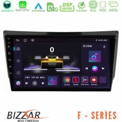Bizzar F Series 8Core Android14 4+64GB Ssangyong Rexton 2002-2006 Navigation Multimedia Tablet 9" Με Carplay & Android Auto