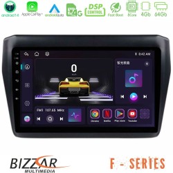 Bizzar F Series 8Core Android14 4+64GB  Suzuki Swift 2017-2023 Navigation Multimedia Tablet 9" Με Carplay & Android Auto
