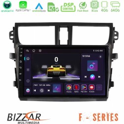 Bizzar F Series 8Core Android14 4+64GB  Suzuki Celerio 2014-2020 Navigation Multimedia Tablet 9" Με Carplay & Android Auto Με Carplay & Android Auto
