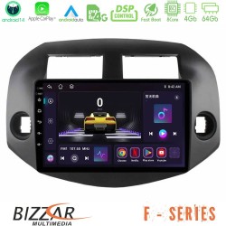 Bizzar F Series 8Core Android14 4+64GB Toyota Rav4 2006-2012 Navigation Multimedia Tablet 10" Με Carplay & Android Auto Bizzar F Series 8Core Android14 4+64GB Toyota Rav4 2006-2012 Navigation Multimedia Tablet 10" Με Carplay & Android Auto