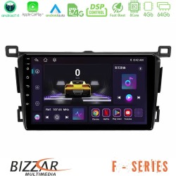 Bizzar F Series 8Core Android14 4+64GB Toyota RAV4 2013-2018 Navigation Multimedia Tablet 9" Με Carplay & Android Auto Bizzar F Series 8Core Android14 4+64GB Toyota RAV4 2013-2018 Navigation Multimedia Tablet 9" Με Carplay & Android Auto