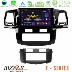 Bizzar F Series 8Core Android14 4+64GB Toyota Hilux 2007-2016 Navigation Multimedia Tablet 9" Με Carplay & Android Auto Bizzar F Series 8Core Android14 4+64GB Toyota Hilux 2007-2016 Navigation Multimedia Tablet 9" Με Carplay & Android Auto