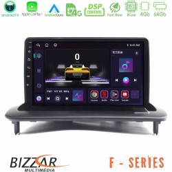 Bizzar F Series 8Core Android14 4+64GB Volvo S40/C30/C70 Navigation Multimedia Tablet 9" Με Carplay & Android Auto