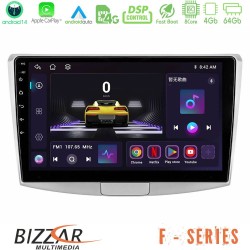 Bizzar F Series 8Core Android14 4+64GB  VW Passat Navigation Multimedia Tablet 10" Με Carplay & Android Auto