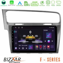 Bizzar F Series 8Core Android14 4+64GB  VW GOLF 7 Navigation Multimedia Tablet 10" Με Carplay & Android Auto