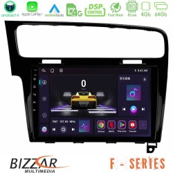 Bizzar F Series 8Core Android14 4+64GB  VW GOLF 7 Navigation Multimedia Tablet 10" Με Carplay & Android Auto
