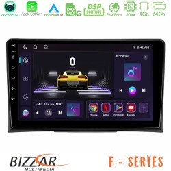 Bizzar F Series 8Core Android14 4+64GB  VW Transporter 2003-2015 Navigation Multimedia Tablet 9" Με Carplay & Android Auto