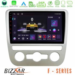 Bizzar F Series 8Core Android14 4+64GB  VW Scirocco 2008 – 2014 Navigation Multimedia Tablet 9" Με Carplay & Android Auto