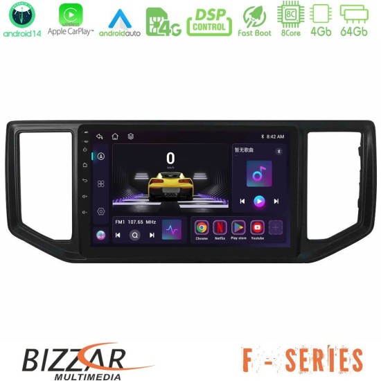 Bizzar F Series 8Core Android14 4+64GB VW Amarok 2017-2022 Navigation Multimedia Tablet 9" Με Carplay & Android Auto Bizzar F Series 8Core Android14 4+64GB VW Amarok 2017-2022 Navigation Multimedia Tablet 9" Με Carplay & Android Auto
