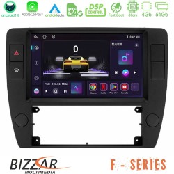 Bizzar F Series 8Core Android14 4+64GB  VW Passat B5 2001-2005 Navigation Multimedia Tablet 9" Με Carplay & Android Auto