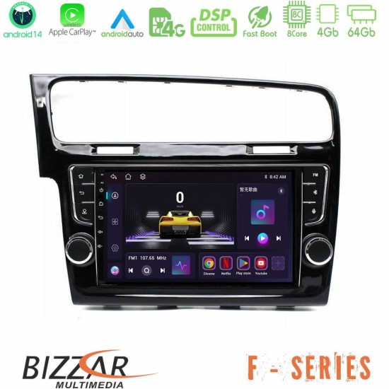 Bizzar F Series 8Core Android14 4+64GB VW GOLF 7 Navigation Multimedia Tablet 9" Με Carplay & Android Auto (OEM Look) Bizzar F Series 8Core Android14 4+64GB VW GOLF 7 Navigation Multimedia Tablet 9" Με Carplay & Android Auto (OEM Look)