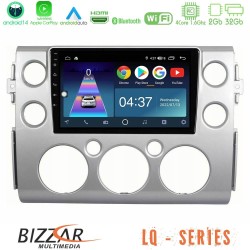 Bizzar LQ Series 4Core Android14 2+32GB Toyota FJ 2007-2014 Navigation Multimedia Tablet 9" Με Carplay & Android Auto
